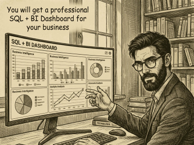 A professional SQL + BI dashboard for your business