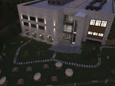 Landscape 3D Rendering | SketchUp & Lumion