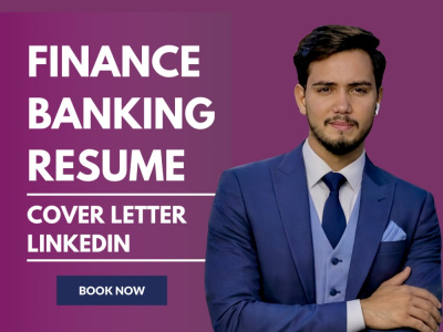 Finance, banking, accountant ats resume, cv, cover letter, linkedin