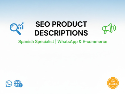 SEO Product Descriptions for E-commerce & WhatsApp (Spanish)