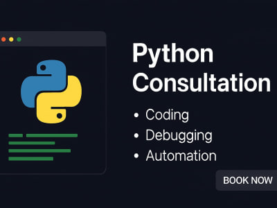Python consultation for coding, debugging, and workflow automation