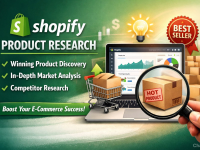 Shopify drop shipping winning product research and market research
