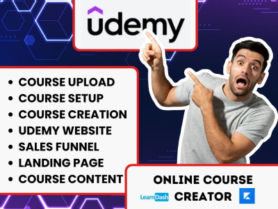 Create, upload and optimize your Udemy online course and LMS video course