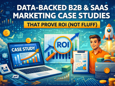 Data-Backed B2B & SaaS Marketing Case Studies That Prove ROI (Not Fluff)