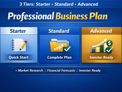 Professional Business Plan for Small Growing Companies