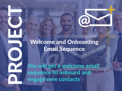 A welcome email sequence to onboard and engage new contacts