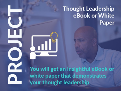 An insightful eBook or white paper that shows your thought leadership