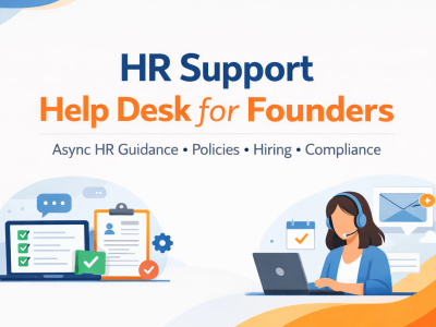 HR Support Help Deskfor Founders and Small Teams
