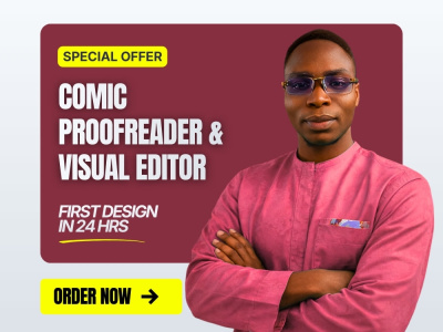 A Comic or Graphic Novel Text Proofread/Visual Edit