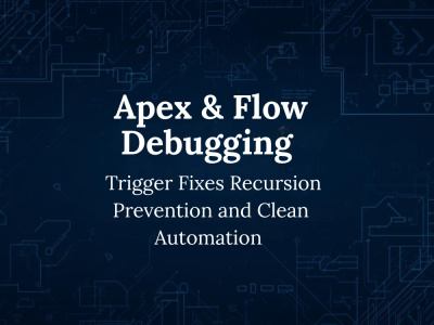 Fix Salesforce Apex Triggers, Flow Errors & Automation Conflicts