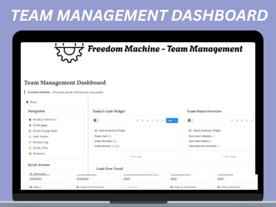 A Notion coaching system with client portal and dashboards and consultation