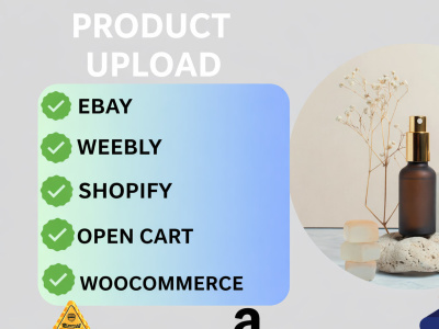 ECommerce Product Upload, Ecommerce Data Entry, Product Listing