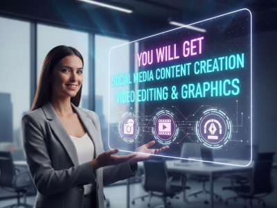 Social Media Content Creation | Video Editing & Graphics