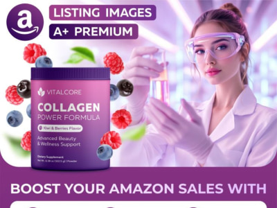 Converting amazon a plus content design, ebc content for amazon listings