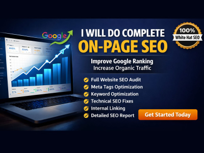 Complete On-Page SEO for your website to improve Google ranking
