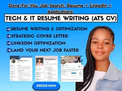 Tech & IT Resume Writing (ATS CV)