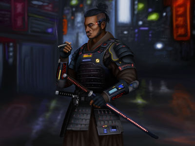 100%-original realistic character illustration, no-AI
