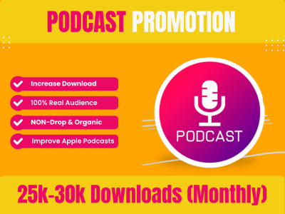 A full time podcast promotion & advertising for your podcast