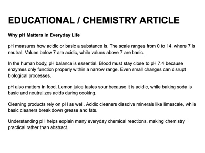 I will write easy-to-understand science articles