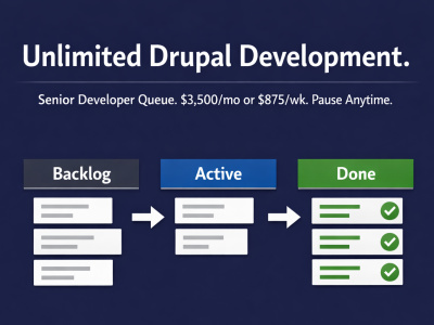 Senior Drupal Developer on a monthly subscription