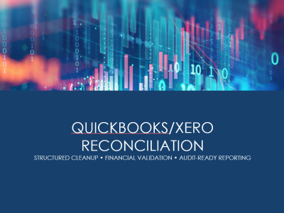QuickBooks / Xero Cleanup & Financial Reconciliation Project