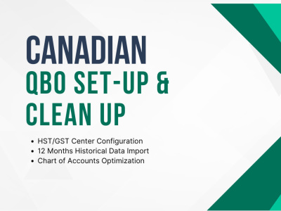 QuickBooks Online Bookkeeping and HST Filing Support in Canada