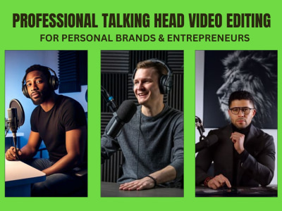 Premium Talking Head Video Edits for Coaches, Influencers & Educators