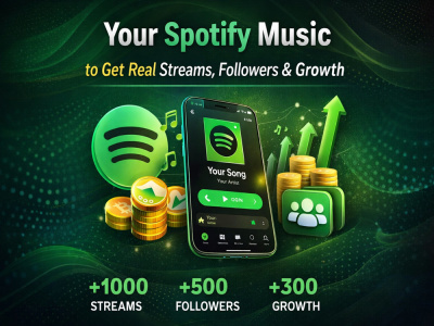 Your Spotify Music to Get Real Streams, Followers & Growth