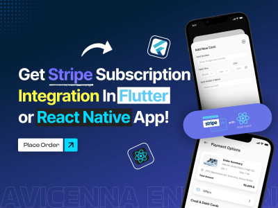 Integrate Stripe subscription in Flutter or React Native app