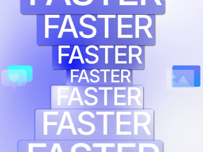 A bold kinetic typography video that impossible to ignore