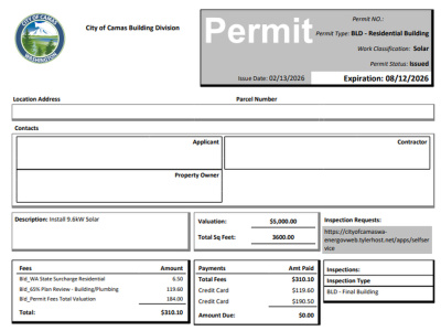 AHJ Permit for Residential Solar Projects