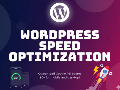 A WordPress Site speed optimization Expert with guaranteed 95+speed score