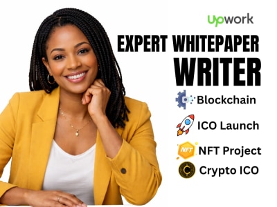 A whitepaper writer for blockchain, ico, nft, and crypto ico white paper