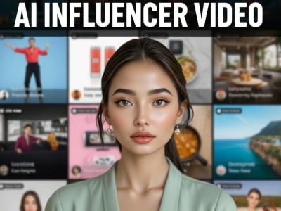 High-converting AI influencer or UGC video for your brand