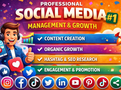Your professional social media marketing manager and content creator