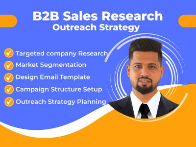 B2B Sales Research & Cold Email Campaign Setup Support