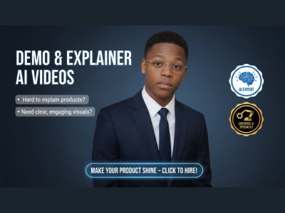 High-converting AI demo video optimized for clarity & sales marketing