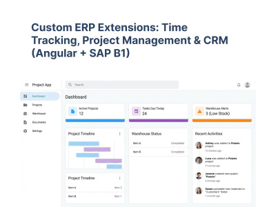 ASP.NET Developer for Custom ERP & Time Tracking Solutions