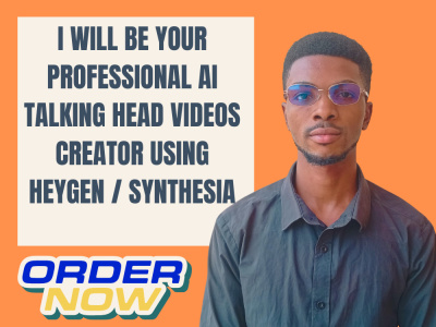 Professional Synthesia/Heygen/colossyan AI explainer videos & talking head