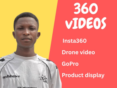 Insta360, gopro, drone video, vr, product display, real estate video