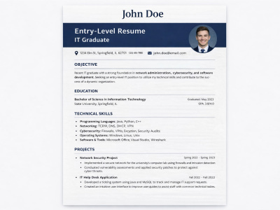 A Professional ATS-Friendly Resume and Cover Letter