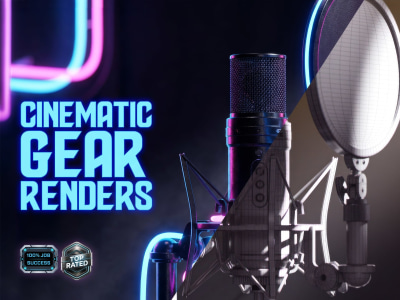 Futuristic 3D Gaming Product Animation & Viz