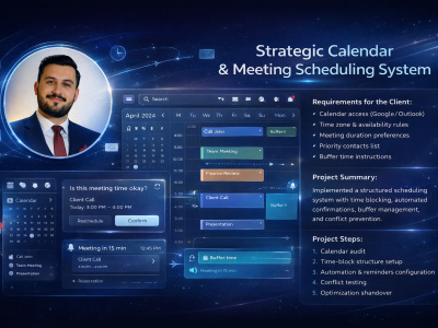 Executive Calendar & Meeting Scheduling Optimization