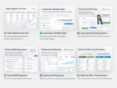 A complete GoHighLevel CRM & Automation Setup to Scale Your Business