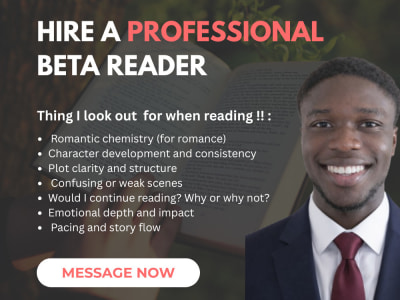 Get Detailed Beta Reading for Fiction & Romance Novels