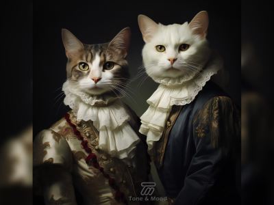 Pet portrait photo editing is completed in 4-8 hours