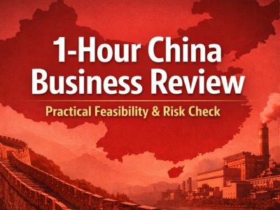 Practical China Business Feasibility Review (1-Hour Consultation)