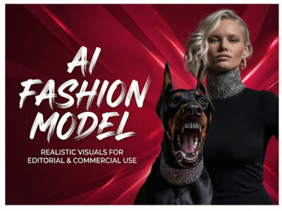 A fashion model for your brand and website
