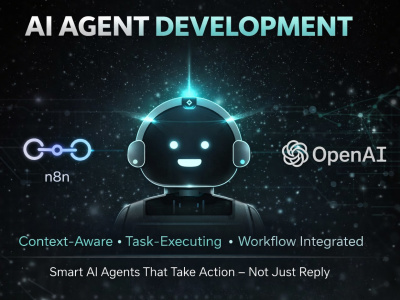 A custom AI agent that automates tasks and responds with context