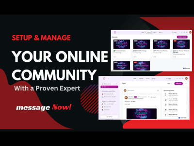 I will build and structure your online community for engagement and growth